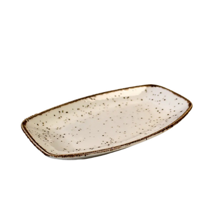 Овальна тарілка з порцеляни Kutahya Porselen Corendon 190х114 мм (CR3419) CR3419 фото