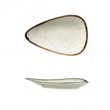 Порцелянова тарілка трикутна Kutahya Porselen Corendon 270х170 мм (CR3327) CR3327 фото