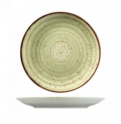 Фарфоровая тарелка зелёная Kutahya Porselen "Corendon" 250 мм GR3025(CG3025) GR3025(CG3025) фото