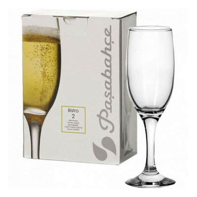 Набор бокалов Pasabahce Bistro для шампанского 190 мл 6 шт (44419) 44419 фото