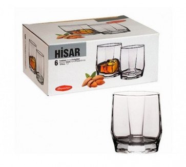 Набір склянок для віскі Hizar 330мл 6шт Pasabahce 42855 42855 фото