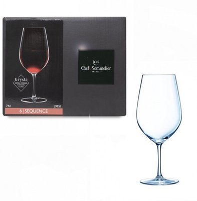 Набор бокалов Chef&Sommelier Sequance для вина 740мл 6шт (L9951) L9951 фото