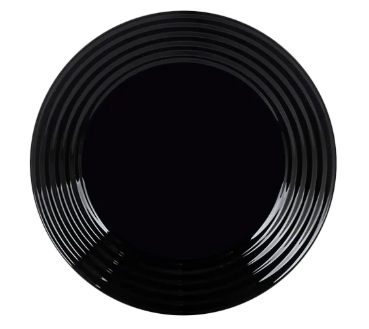 Десертная тарелка черная Luminarc "Harena Black" 190 мм 1 шт (L7613) L7613 фото
