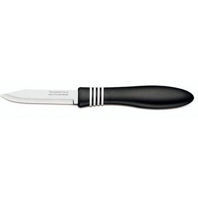 Набор ножей для овощей Tramontina Cor&Cor 76 мм 2 шт чёрные (23461/203) 23461/203 фото