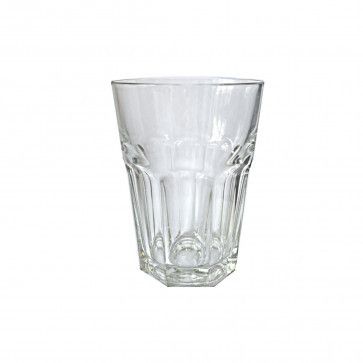 Стеклянный стакан с гранями для коктейлей Helios 350 мл 0357-CLM(1шт) 0357-CLM(1шт) фото