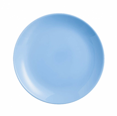 Тарелка-подставка голубая Diwali Light Blue 270мм Luminarc (P2015) P2015 фото