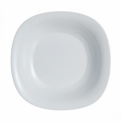 Тарілка біла супова Carine Granit 210 мм Luminarc (N6612) N6612 фото