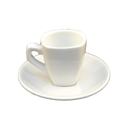 Чашка кавова 70 мл з блюдцем Helios (HR1312) HR1312 фото