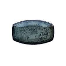 Тарелка бирюзовая фарфоровая Kutahya Porselen Corendon 190х115 мм (NB3419) NB3419 фото