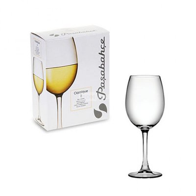 Набір скляних келихів для вина Pasabahce «Класик» 360 мл 2 шт (440151) 440151 фото