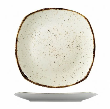 Тарелка квадратная Kutahya Porselen Corendon из фарфора 250 мм (CR3225) CR3225 фото
