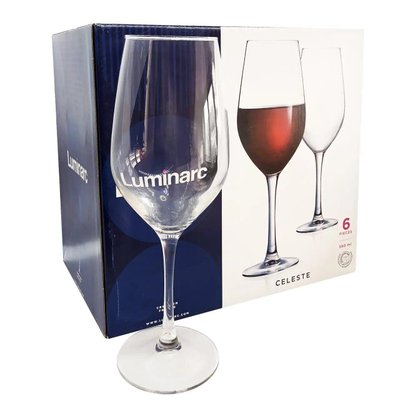 Набір келихів для вина Luminarc Celeste 580 мл 6 шт (L5833) L5833 фото