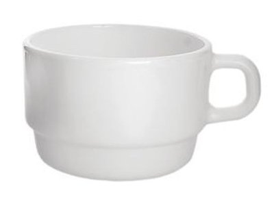 Чашка белая стеклокерамическая для эспрессо Arcoroc Restaurant 80 мл (22662) 22662 фото