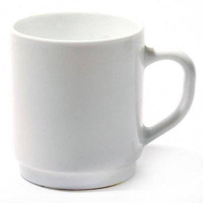 Чашка скляна біла для кави Arcoroc Restaurant 190 мл (22837) 22837 фото