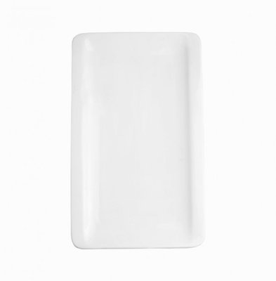 Тарелка прямоугольная фарфоровая "декорированная" Extra white Helios 305*150мм (W171) W171 фото