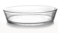 Скляне блюдо для сервірування 22см Bake plain GR-22/s GR-22/s фото