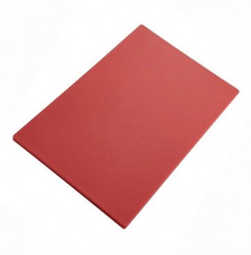 Профессиональная разделочная доска пластиковая красная 600х400х23мм Helios 6938/2 6938/2 фото