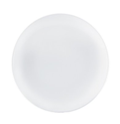 Тарілка дрібна порцелянова біла для подачі Lubiana Hotel 245 мм (1124) 1124 фото