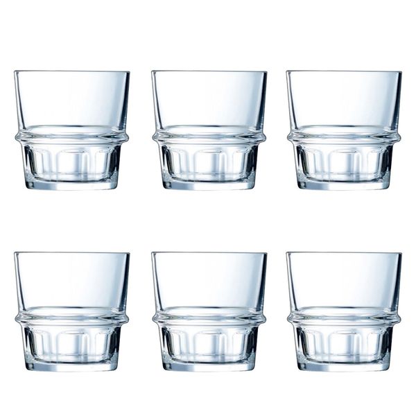 Набір низьких склянок Arcoroc New York 250 мл 6 шт (L7339) L7339 фото