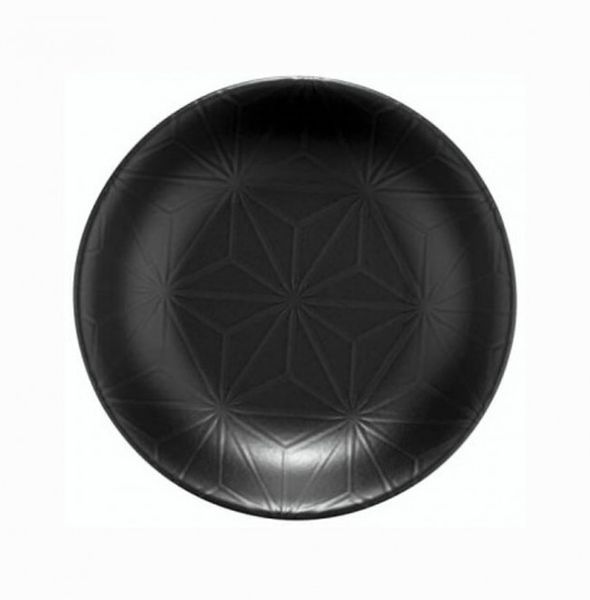 Чёрная глубокая тарелка Kutahya Atlantis Porselen NANO 210 мм (NM3121) NM3121 фото