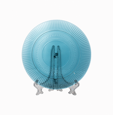 Тарілка кольорова скляна Luminarc Луїз Лондон топаз 190 мм (Q1563) Q1563 фото