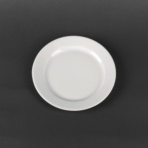 Тарелка белая фарфоровая глубокая Lubiana Kaszub 300 мл (220) 220 фото