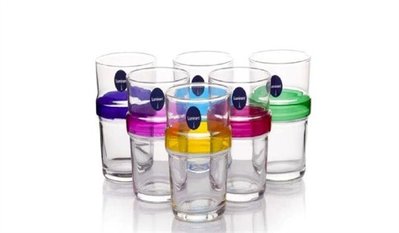Набір склянок Luminarc Rainbow Arcobate 320 мл 6 шт (N1598) N1598 фото