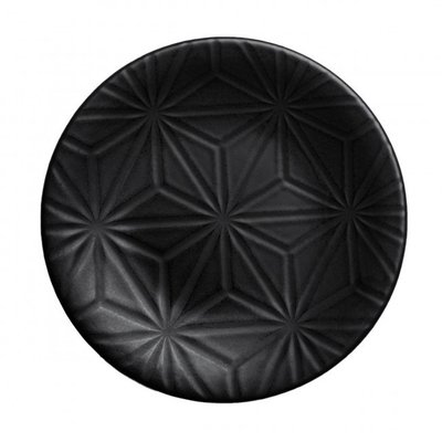 Маленька чорна турецька тарілочка Kutahya Porselen Corendon 190 мм (NM3017) NM3017 фото