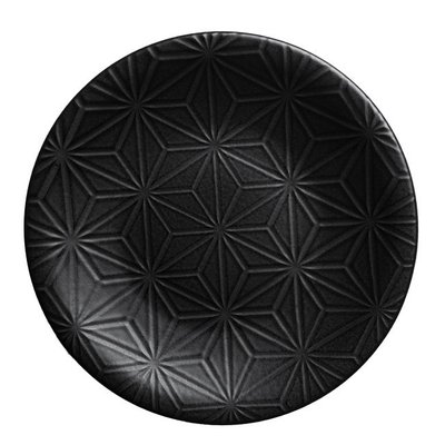 Велика кругла чорна тарілка Kutahya Porselen Corendon 270 мм (NM3027) NM3027 фото