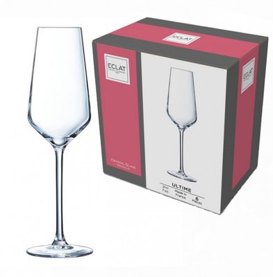 Набор бокалов для шампанского Luminarc Ultime 210мл 6шт (N4307) N4307 фото