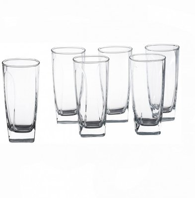 Набор высоких стаканов с квадратным дном Flame Luminarc 300 мл 6 шт (N0765) N0765 фото
