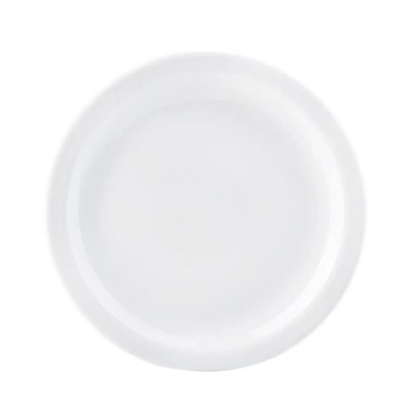 Тарілка біла дрібна порцелянова Lubiana Ameryka 210 мм (1310) 1310 фото