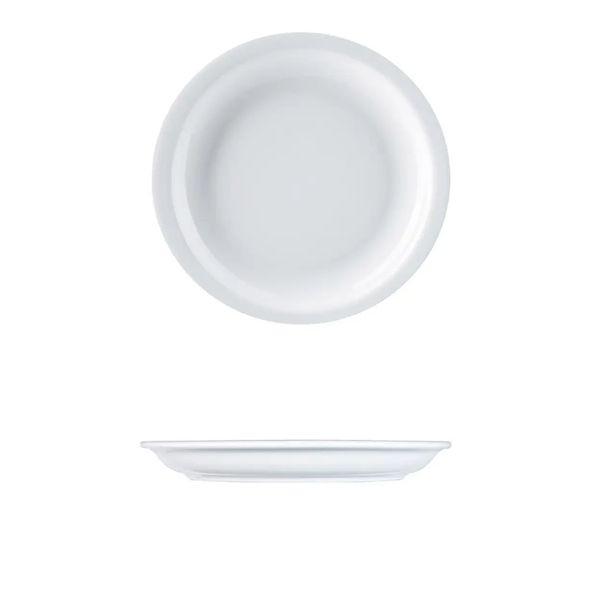 Тарелка мелкая обеденная фарфор Lubiana Afrodyta 225 мм (132) 132 фото