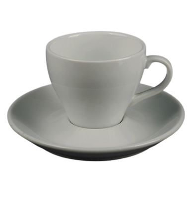 Чашка чайная фарфоровая 150 мл с блюдцем Helios (HR1304) HR1304 фото