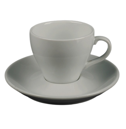 Чашка чайна порцелянова 150 мл з блюдцем Helios (HR1304) HR1304 фото