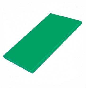 Профессиональная разделочная доска пластиковая зеленая 600х400х23мм Helios 6938/4 6938/4 фото