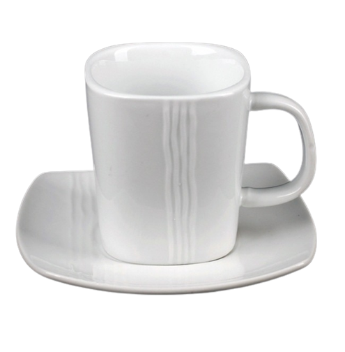 Чашка чайная Helios 250 мл с блюдцем (HR1314) HR1314 фото