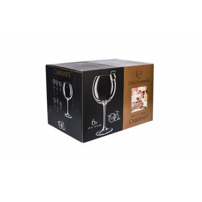 Набір келихів для вина Cabernet Balloon Chef&Sommelier 470 мл 6 шт (47017) 47017 фото