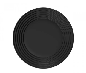 Тарелка обеденная круглая Harena Black Luminarc 250 мм (L7611) L7611 фото
