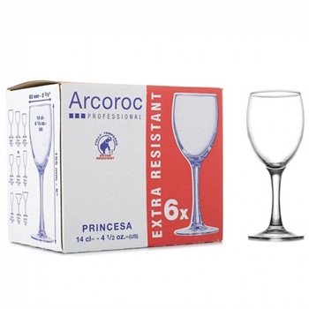 Набір келихів для вина Arcoroc Princesa 140 мл 6 шт (G4164) G4164 фото