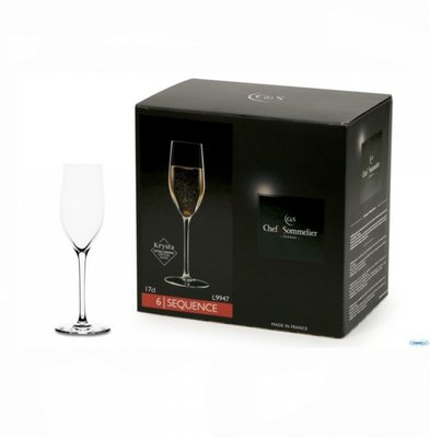 Набор бокалов для шампанского "Sequance" Chef&Sommelier 170мл 6шт (L9947) L9947 фото