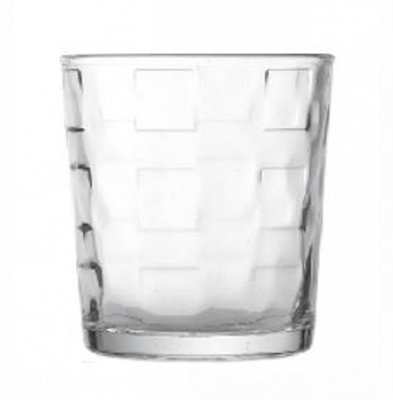 Низька склянка з фактурою 285 мл Uniglass Kyvos 53050-МС12/sl 53050-МС12/sl фото