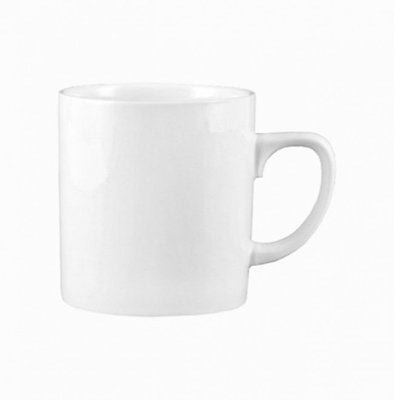 Кухоль для чаю порцеляновий Extra white 350 мл Helios (O282) O282 фото