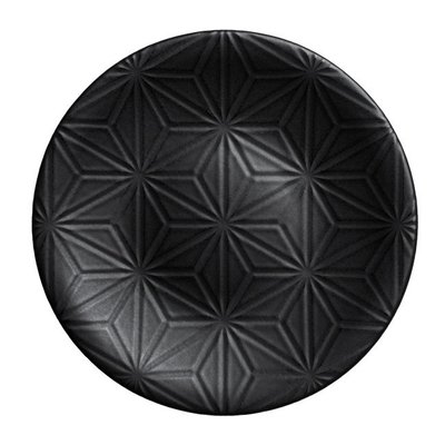 Тарілка дрібна чорна порцелянова Kutahya Porselen Corendon 230 мм (NM3023) NM3023 фото